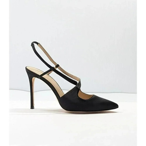 Pour La Victoire Women's Cerry Satin Slingback Heel Pumps Size 10 M (MSRP $245) - Picture 3 of 12